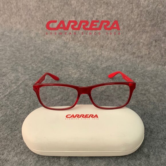 Carrera carrerino 61 SZK 125 Red Full Rim Optical/Prescription Eyeglasses Frame - Picture 1 of 15